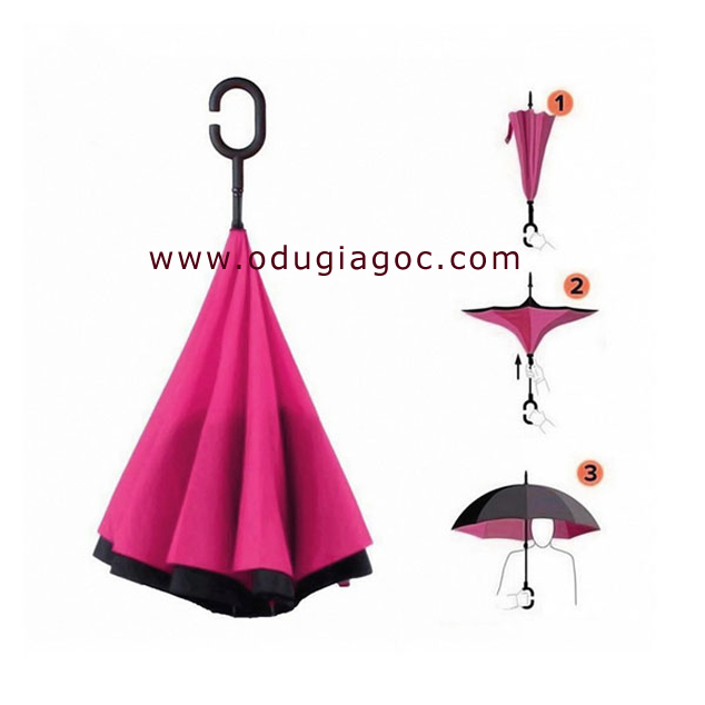 dù gấp ngược